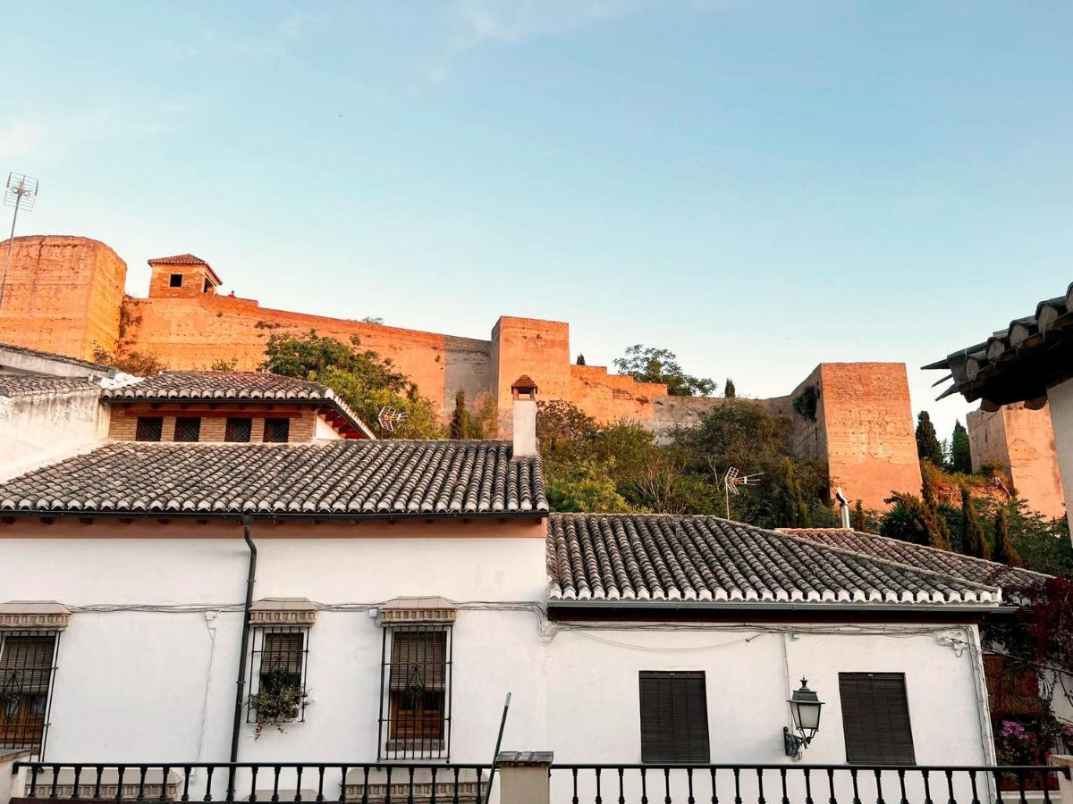 Apartamento En El Albayzin Con Piscina Privada Appartement Granada Buitenkant foto